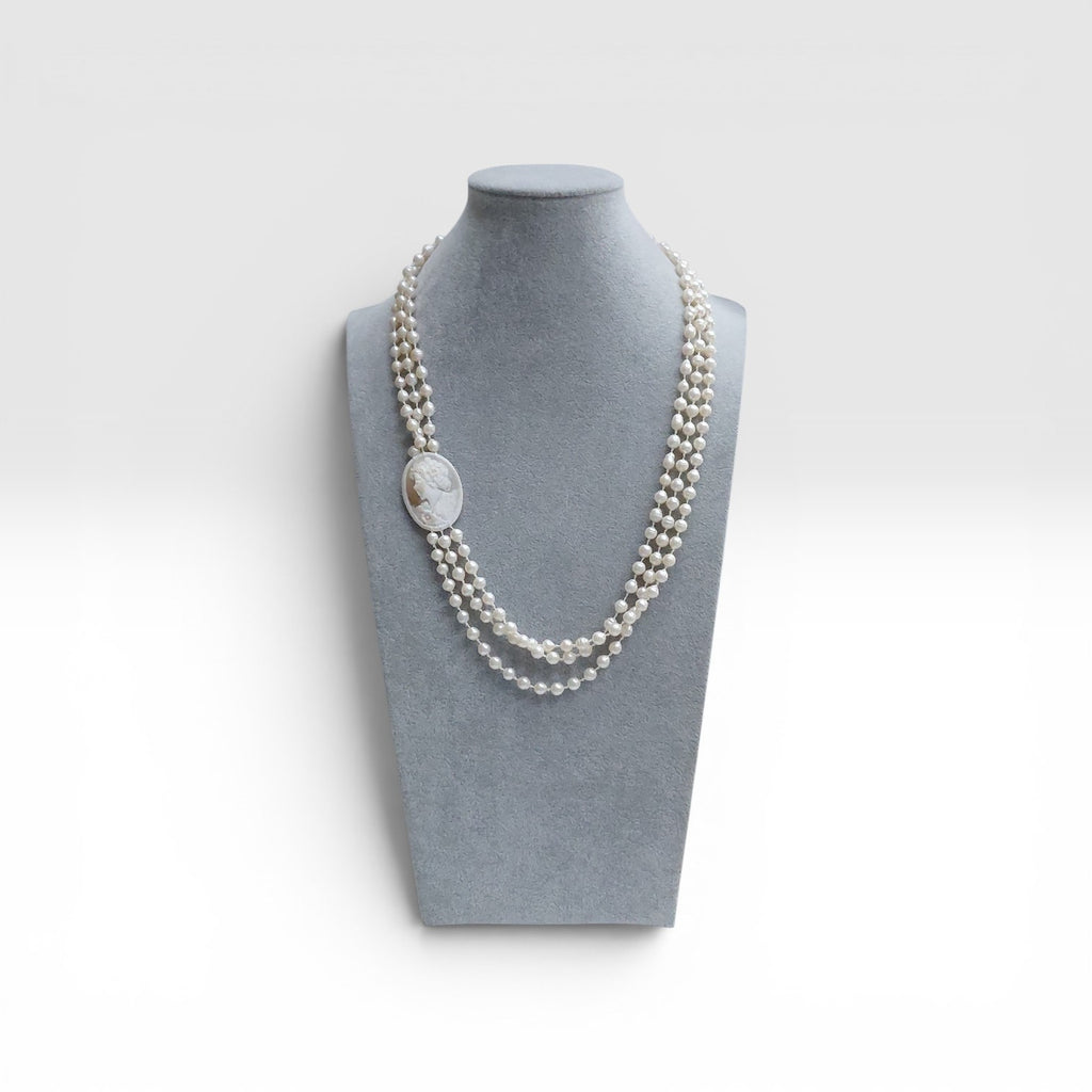 Collana Cammeo Italiano, perla di Fiume.