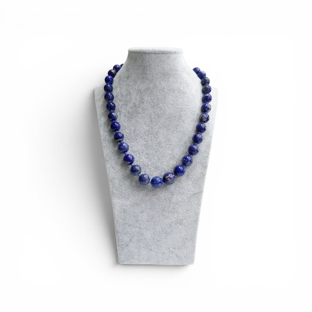 Collana Lapislazzuli, Chiusura Argento Sterling.