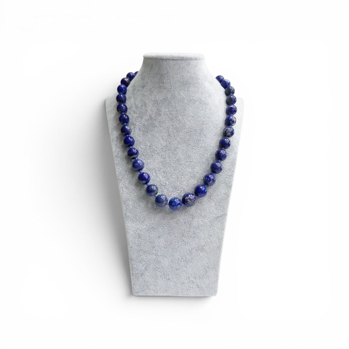 Collana Lapislazzuli, Chiusura Argento Sterling.