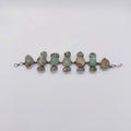 Bracciale Argento Sterling, Calcedonio Chiaro