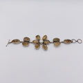 Bracciale Argento Sterling, Quarzo Citrino, Perla Naturale.