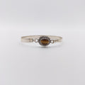 Bracciale Argento Sterling, Occhio di Tigre.