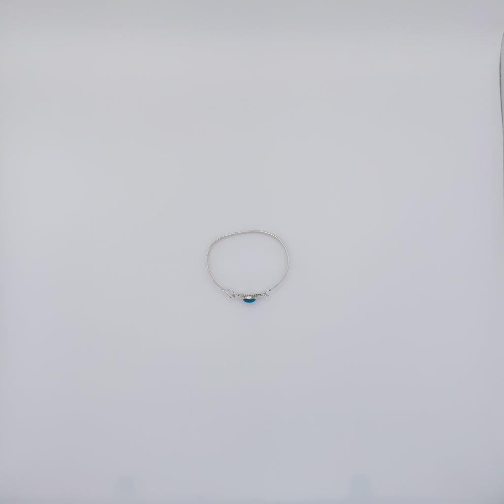Bracciale Argento Sterling, Turchese Indiano.