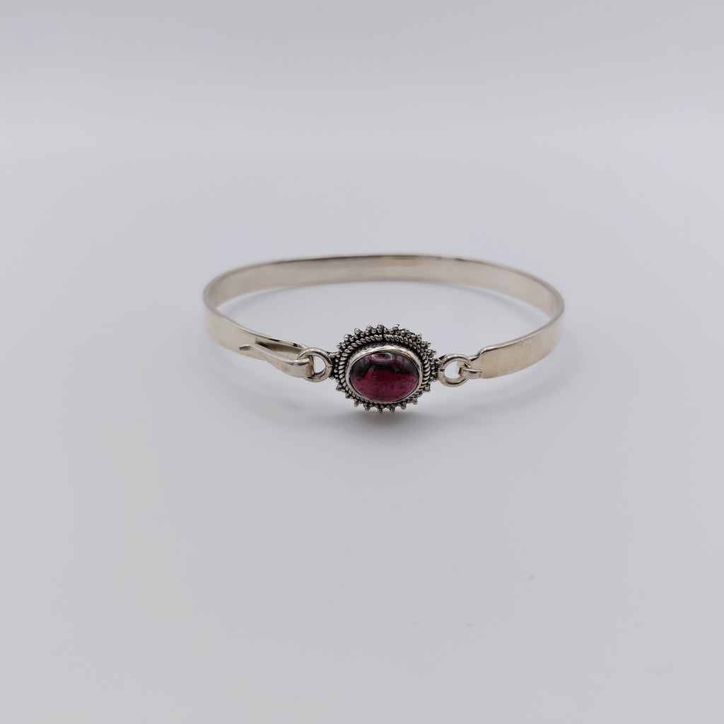 Bracciale Argento Sterling, Agata Rossa.