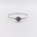 Bracciale Argento Sterling, Ametista.