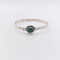Bracciale Argento Sterling, Radice di Smeraldo.