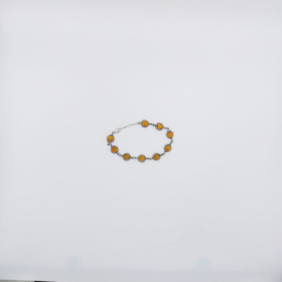 Bracciale Argento Sterling con Ambra.