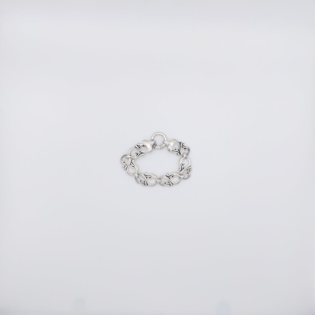 Bracciale a Maglie, Argento Sterling.