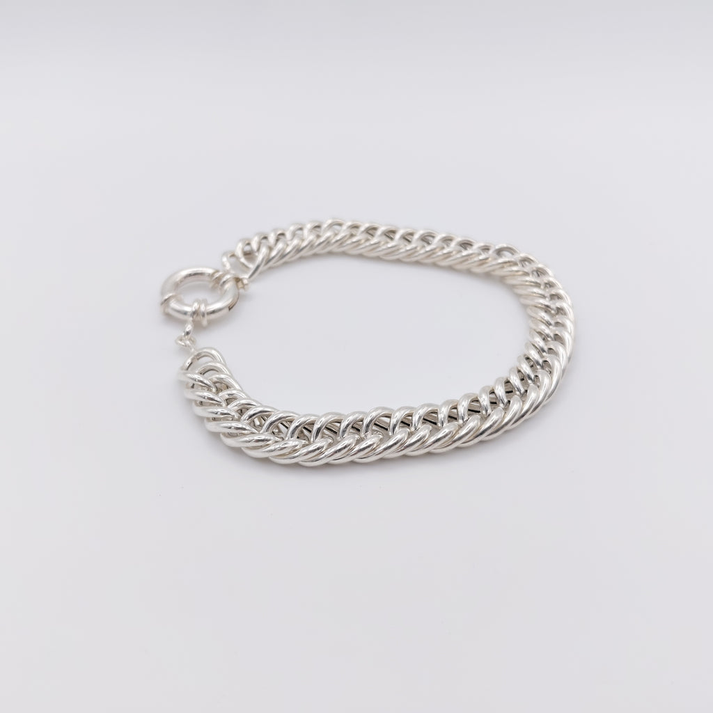 Bracciale a Maglie, Argento Sterling.