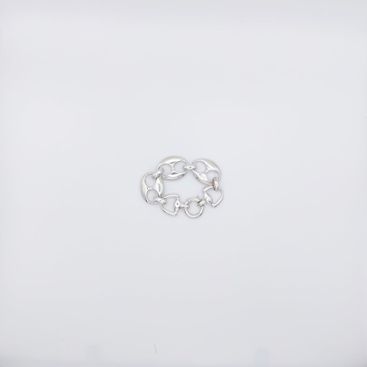 Bracciale Maglia Marinara, Argento Sterling.
