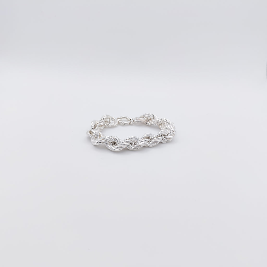 Bracciale a Corda, Argento Sterling.