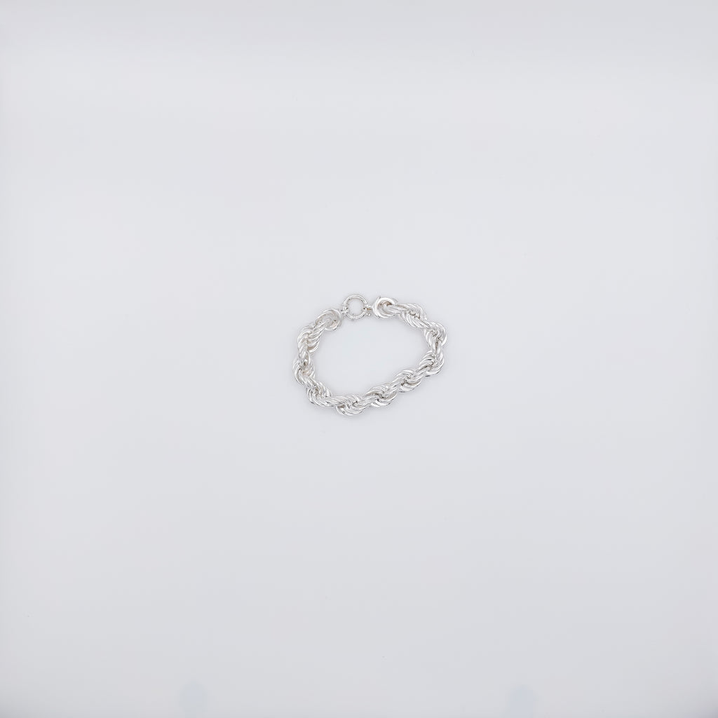Bracciale a Corda, Argento Sterling.