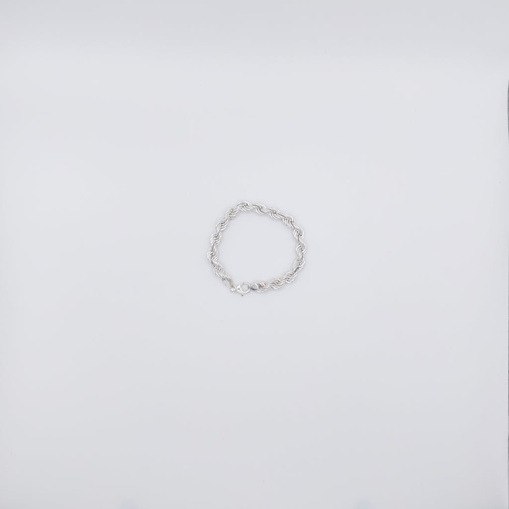 Bracciale a Corda, Argento Sterling.