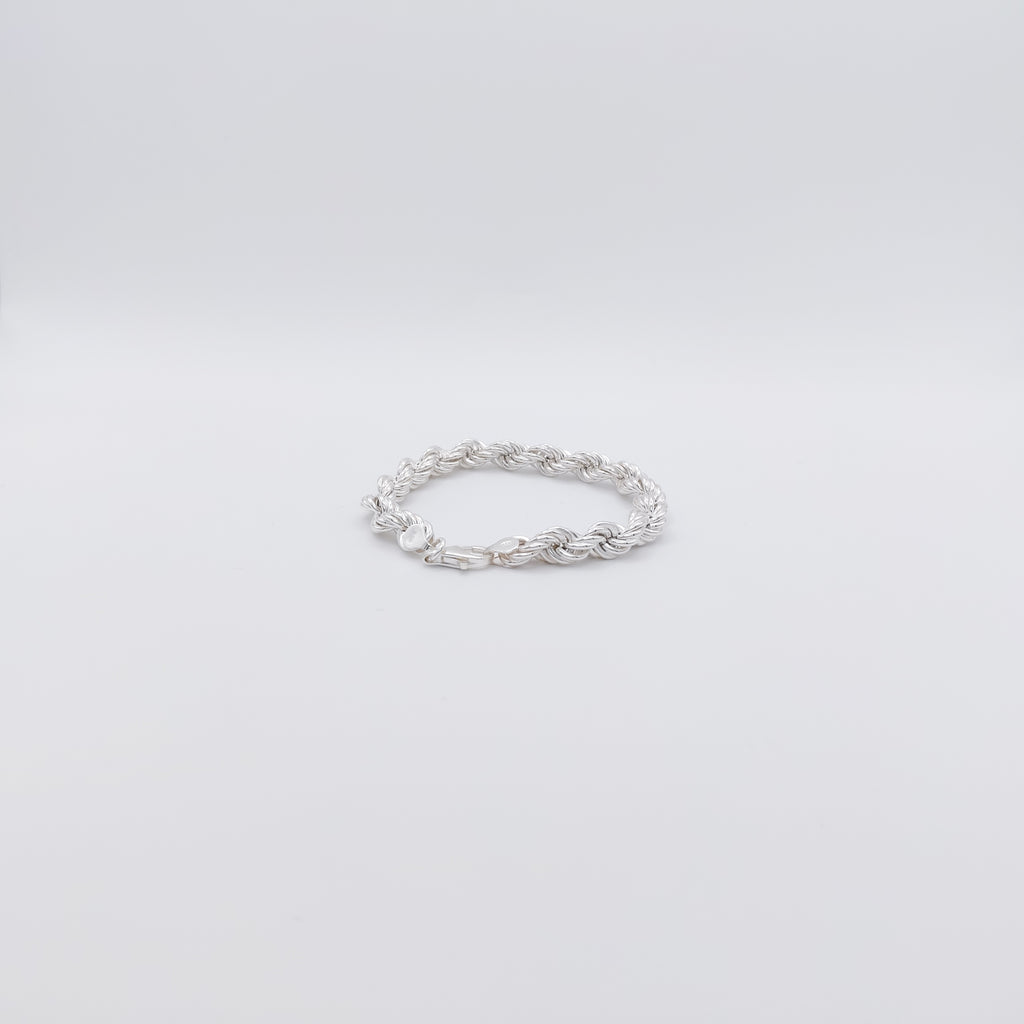 Bracciale a Corda, Argento Sterling.