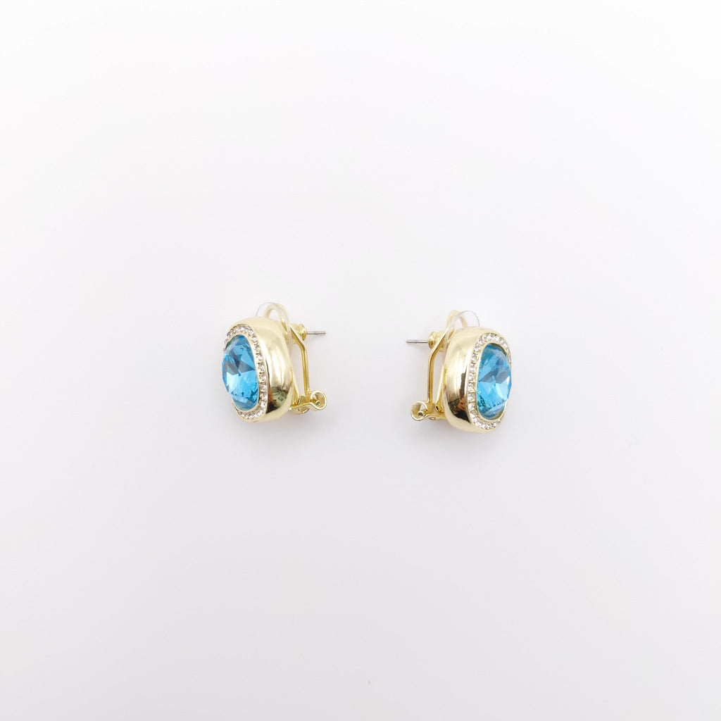 Orecchini Ottone, Zircone.