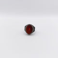 Anello Argento Sterling, Corniola.