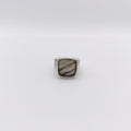 Anello Argento Sterling, Labradorite.