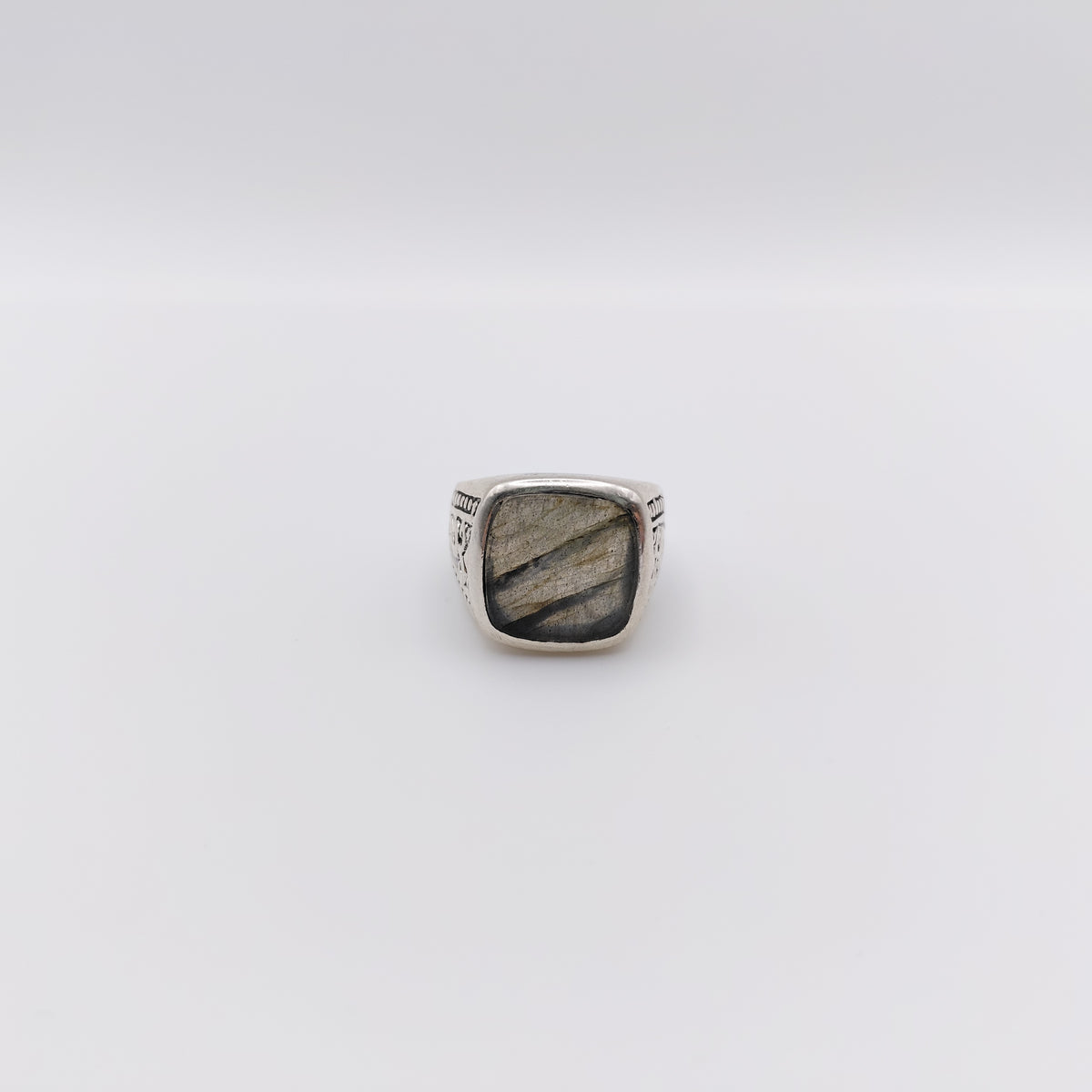 Anello Argento Sterling, Labradorite.