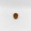 Anello Argento Sterling, Occhio di Tigre.