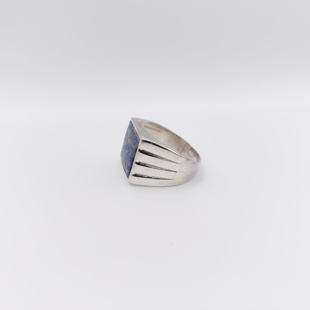 Anello Argento Sterling, Lapislazzuli.