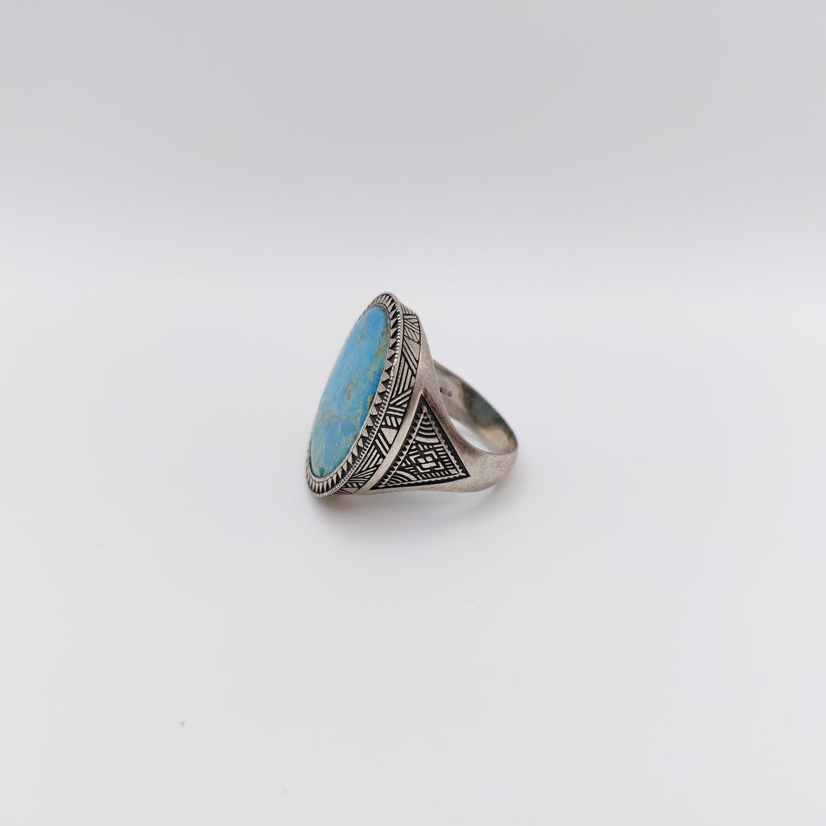 Anello Argento Sterling, Turchese