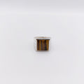 Anello Argento Sterling, Occhio di Tigre.