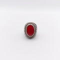 Anello Argento Sterling, Corallo.