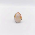 Anello Argento Sterling Cammeo Italiano.