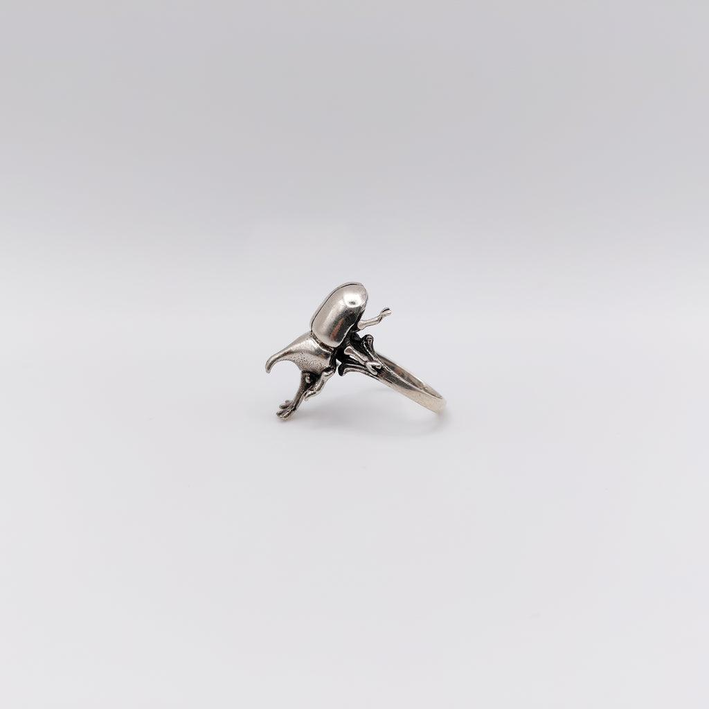 Anello in Argento Sterling "Scarabeo".