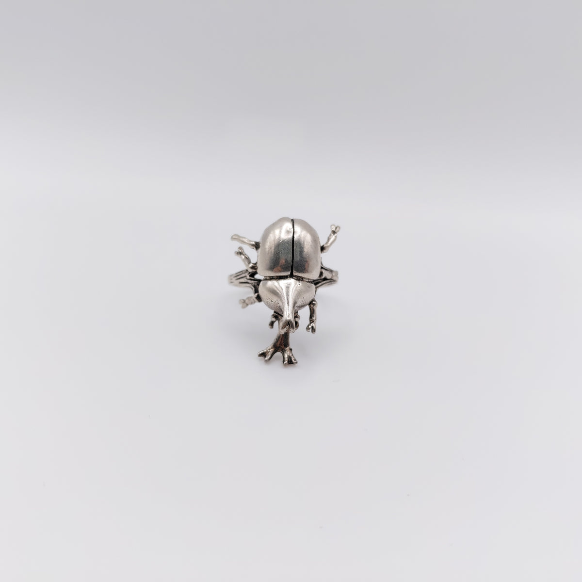 Anello in Argento Sterling "Scarabeo".