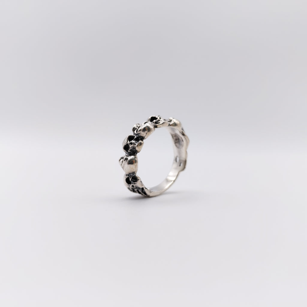 Anello Argento Sterling Teschi.