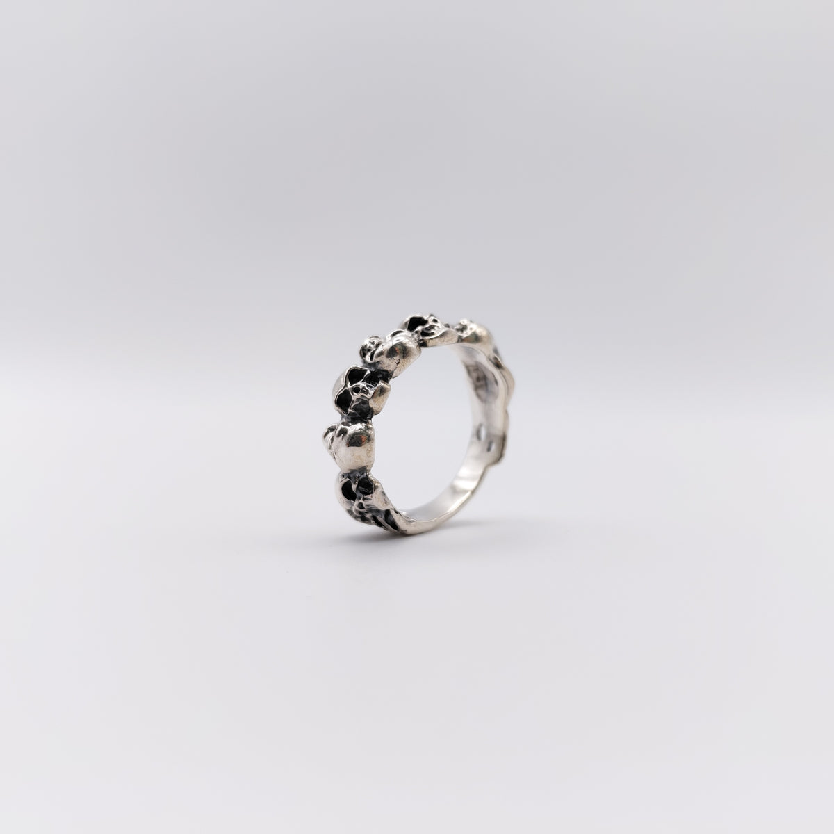 Anello Argento Sterling Teschi.