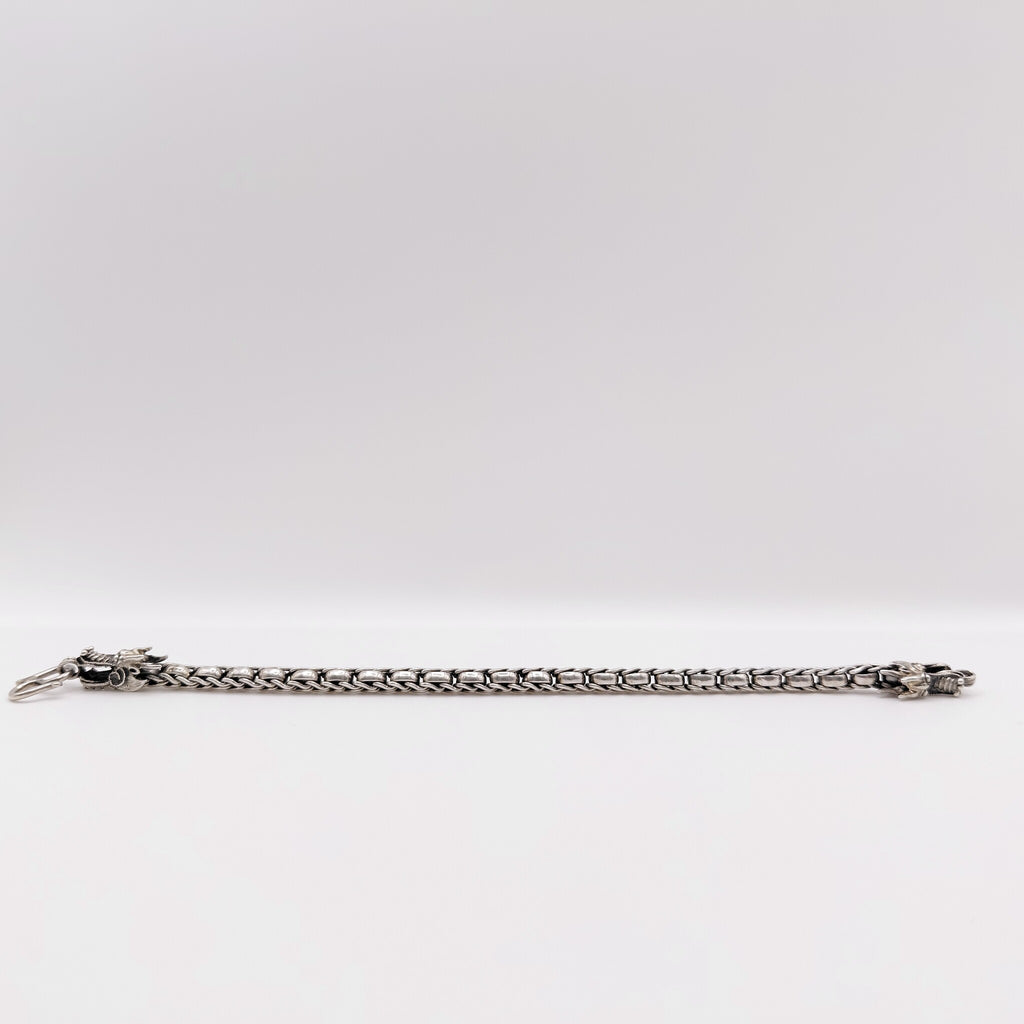 Bracciale Argento Sterling Catena Snake "Dragon".