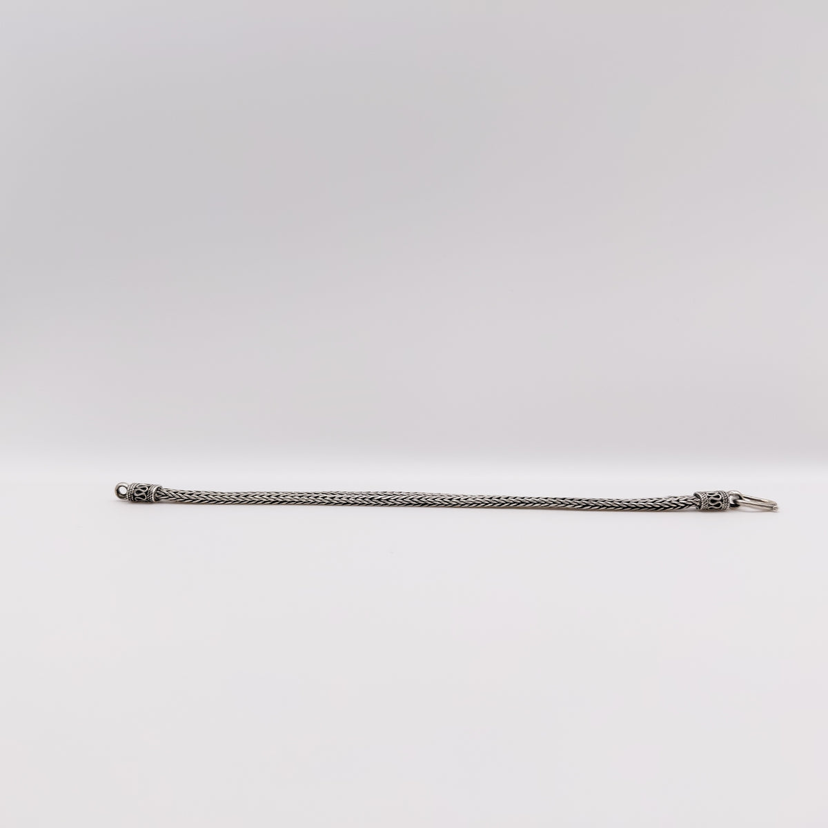 Bracciale Argento Sterling Maglia Bizantina Classica.