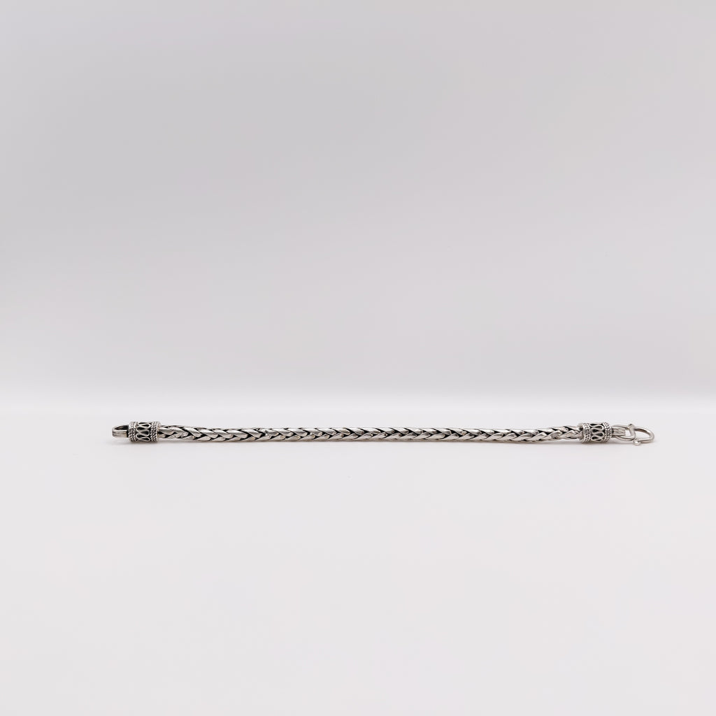 Bracciale Argento Sterling Maglia Bizantina Classica