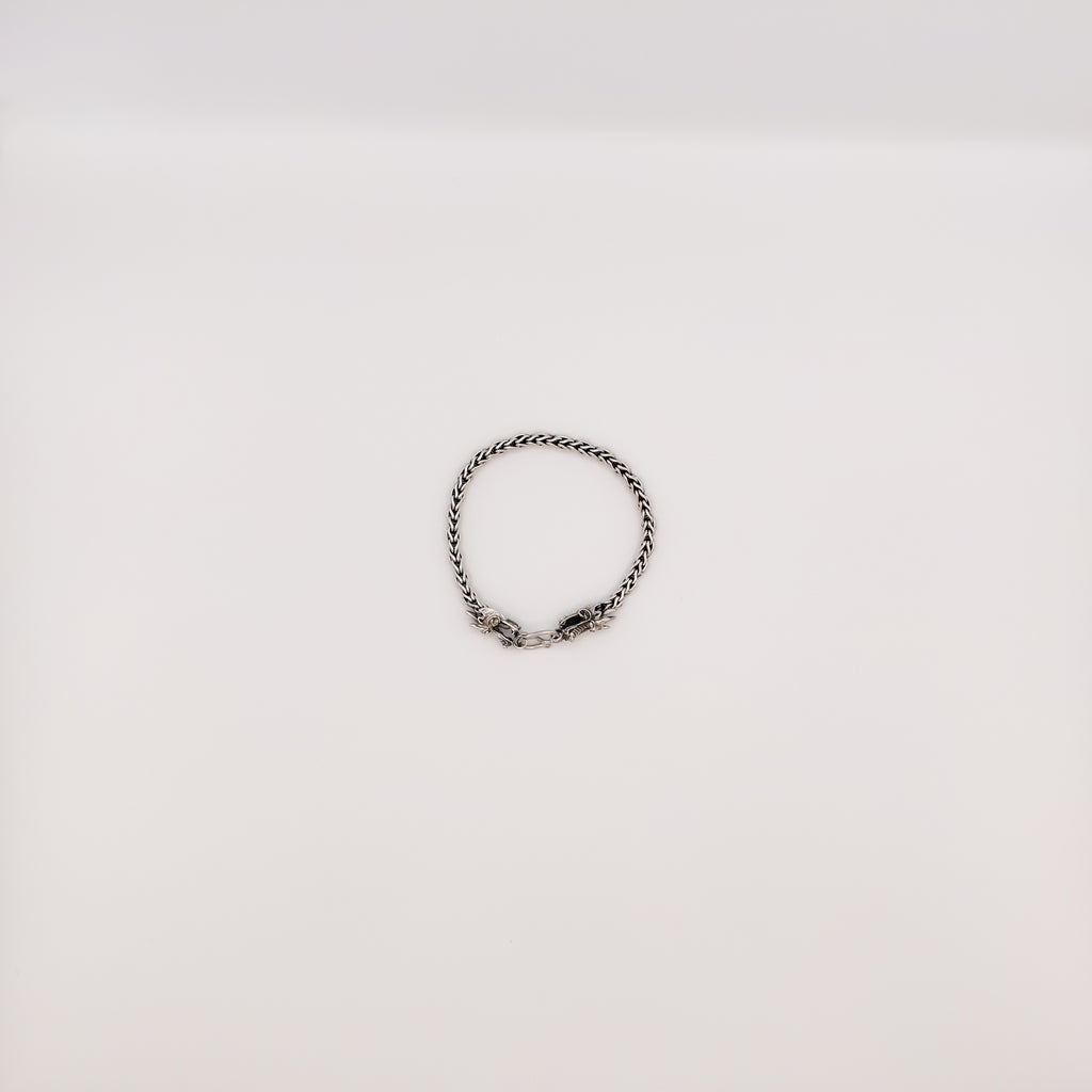Bracciale Argento Sterling Catena Snake "Dragon".