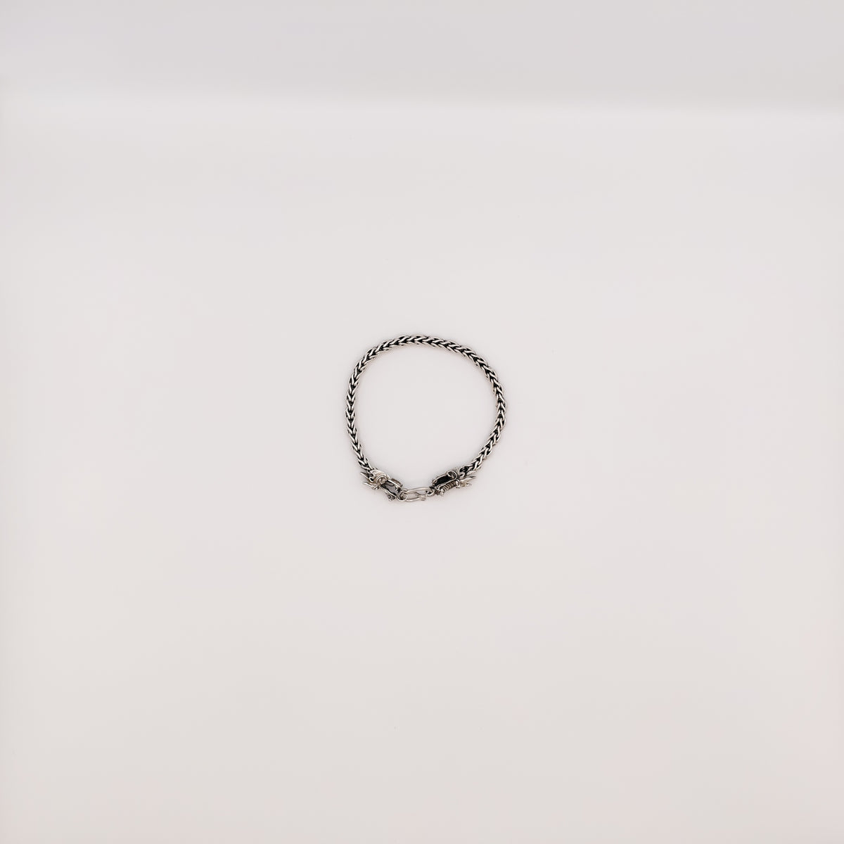 Bracciale Argento Sterling Catena Snake "Dragon".