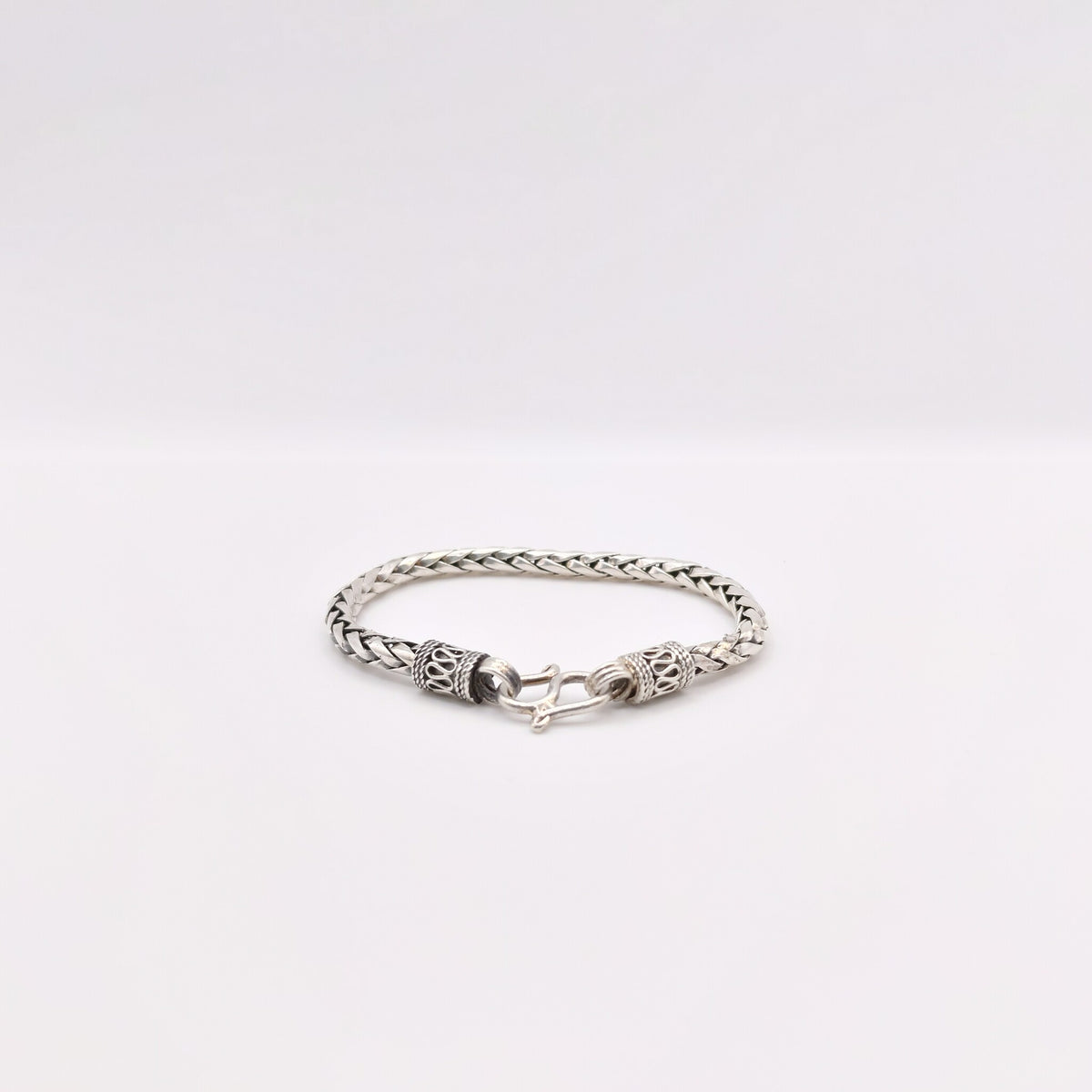 Bracciale Argento Sterling Maglia Bizantina Classica
