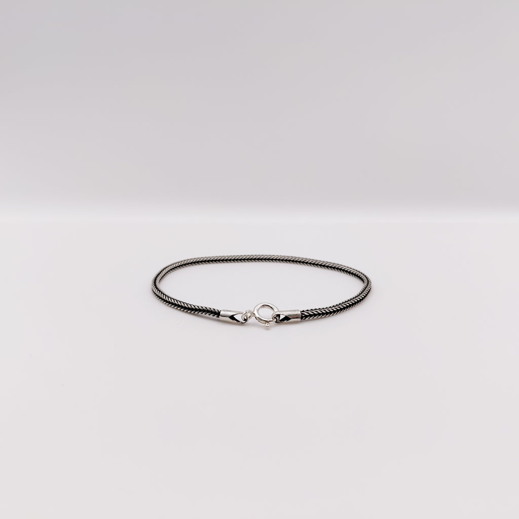 Bracciale a Catena Snake Argento Sterling.