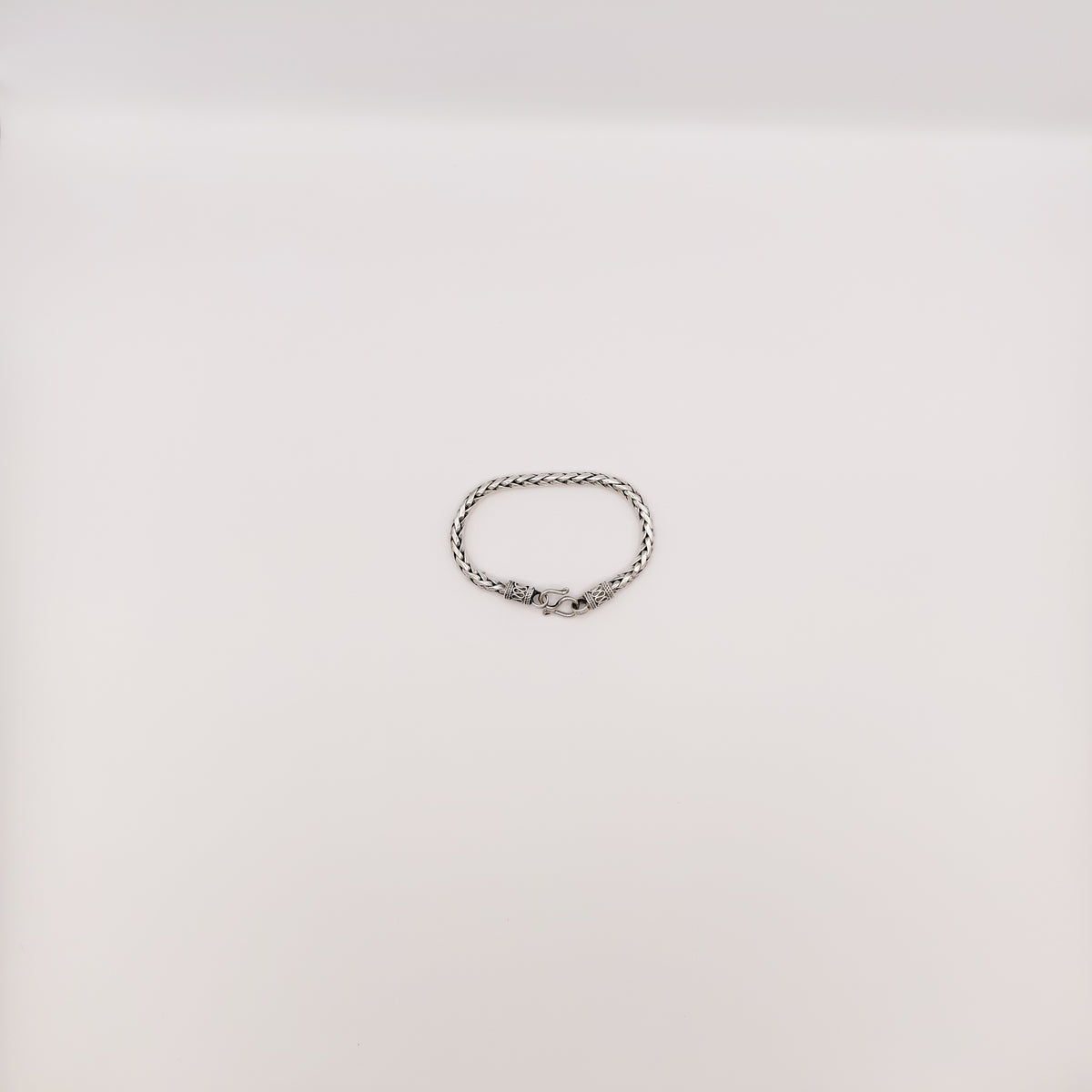 Bracciale Argento Sterling Maglia Bizantina Classica