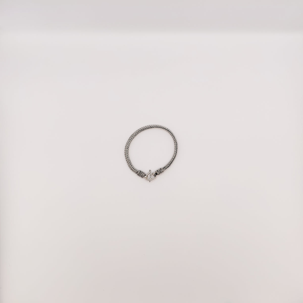 Bracciale Argento Sterling Maglia Bizantina Classica.