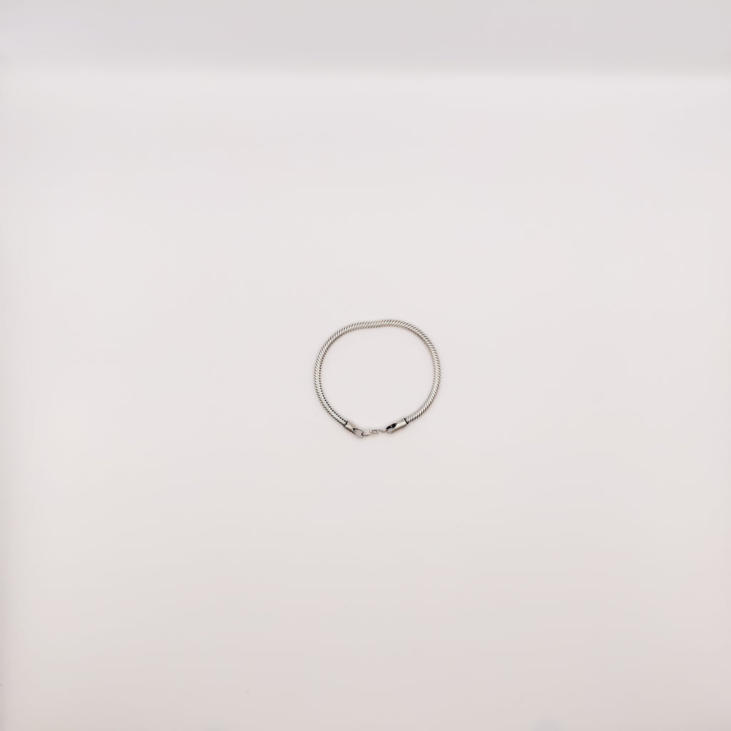 Bracciale a Catena Snake Argento Sterling.