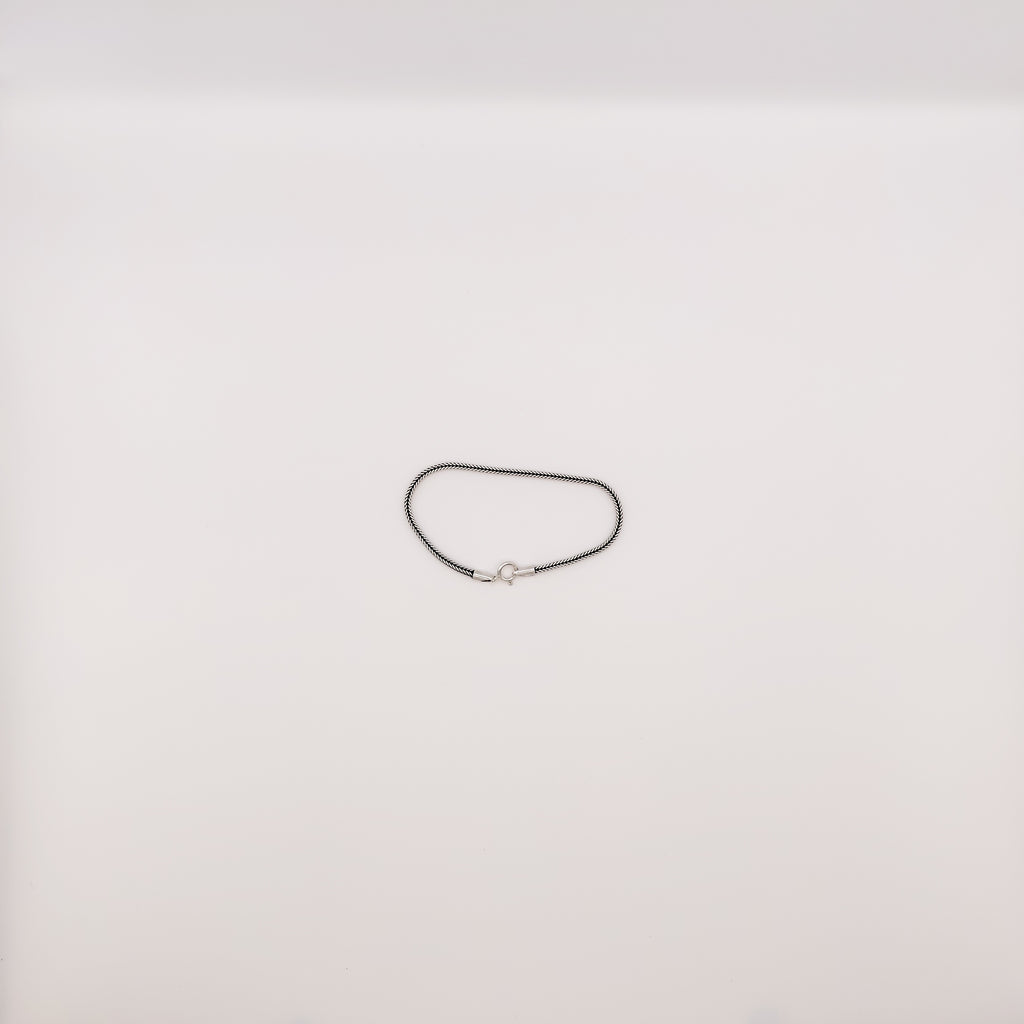 Bracciale a Catena Snake Argento Sterling.