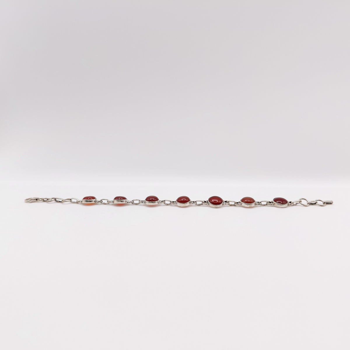 Bracciale Argento Sterling con Pietra Corniola.