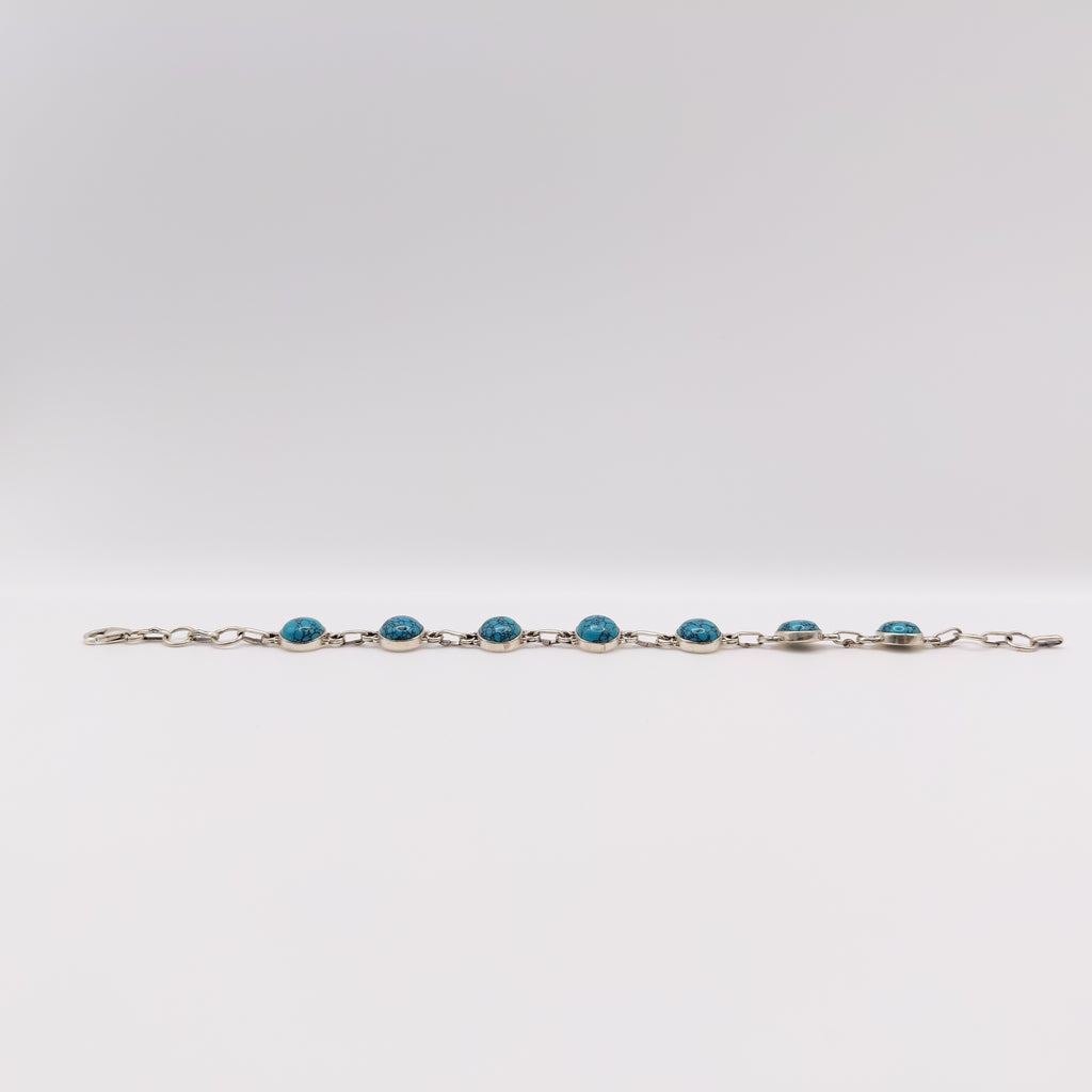Bracciale Argento Sterling con Turchese.