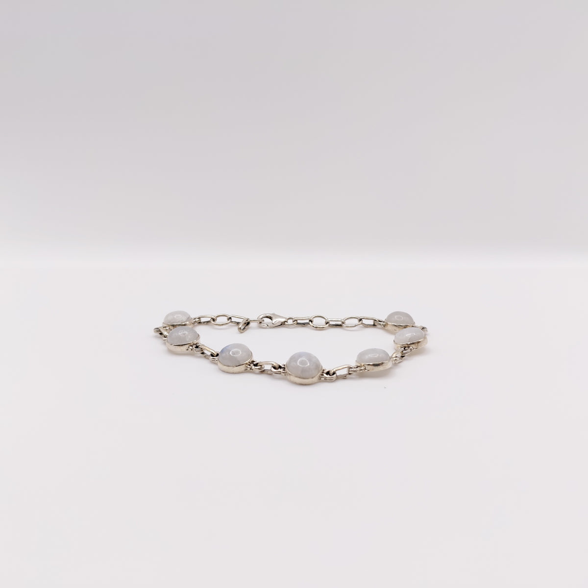 Bracciale Argento Sterling con Pietra di Luna.