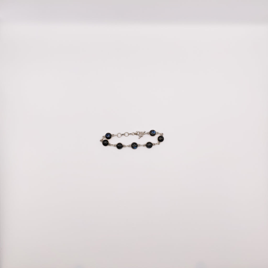 Bracciale Argento Sterling con Labradorite.