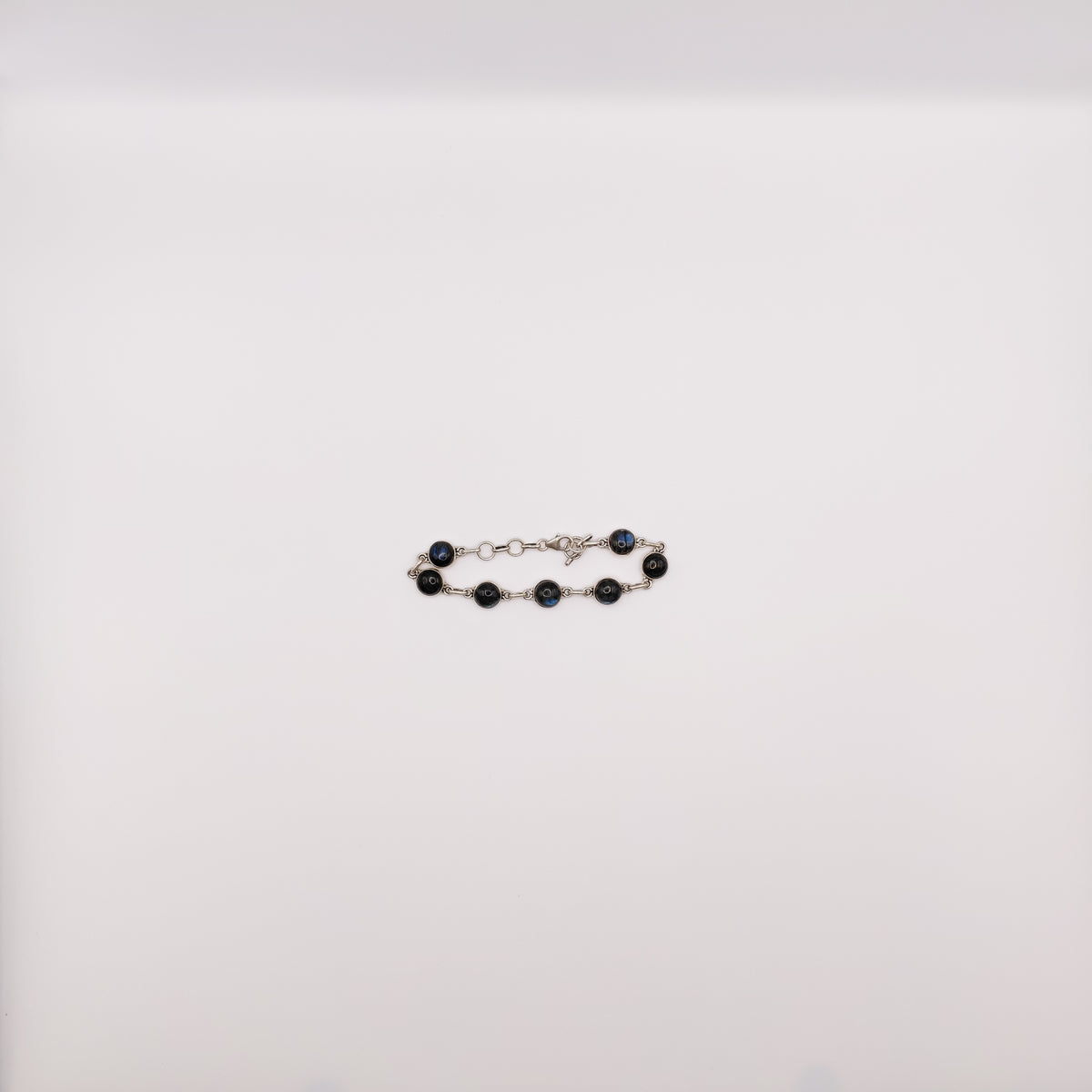 Bracciale Argento Sterling con Labradorite.