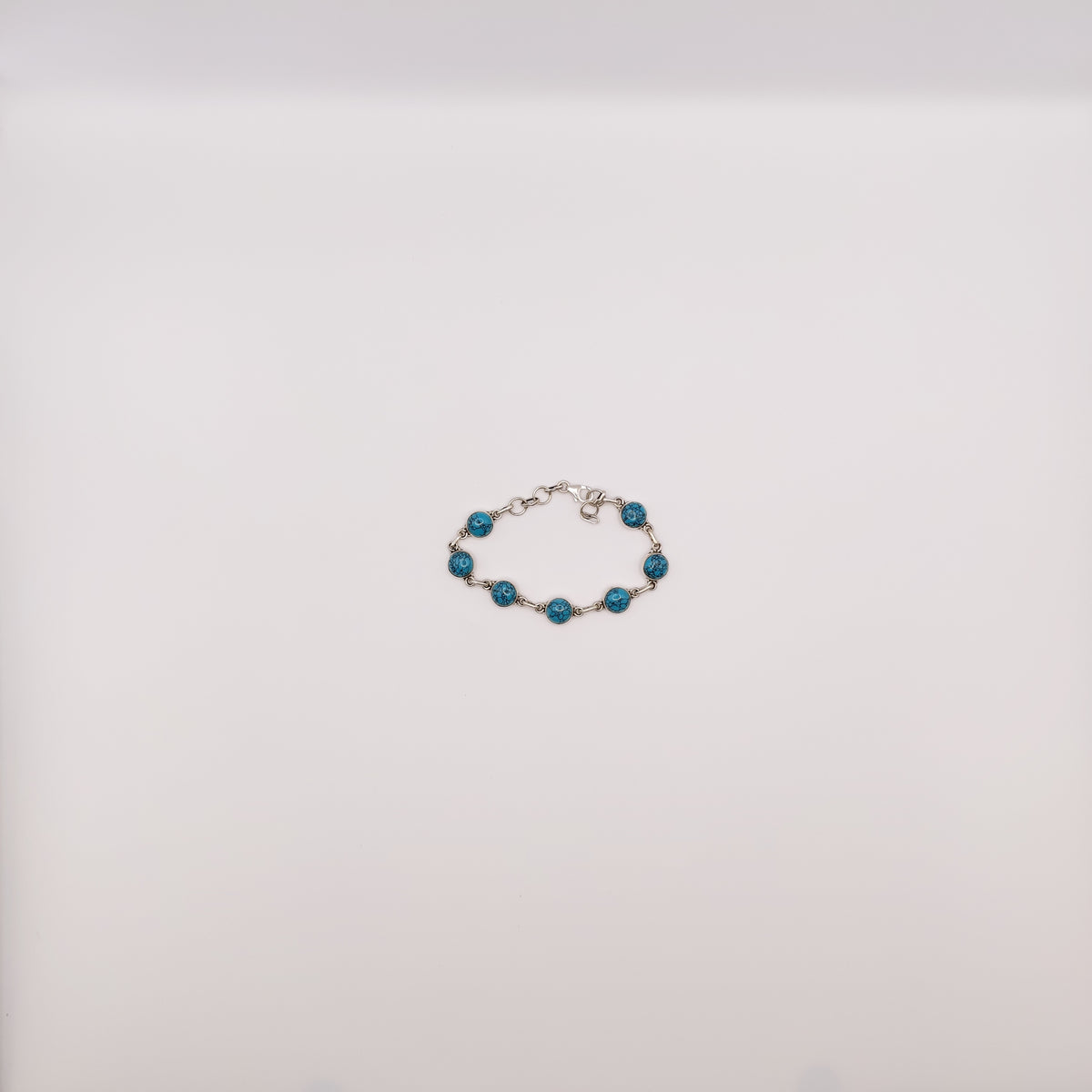 Bracciale Argento Sterling con Turchese.